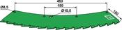 Saw blade â left â tungsten carbid hard faced (86-112) image
