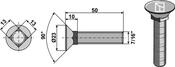 Plough bolt 7/16″x50 (924-POR-2004) image