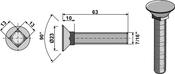 Plough bolt 7/16â³x63 (924-POR-2504) image