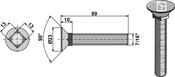 Plough bolt 7/16″x69 (924-POR-2754) image