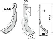 Blade, right model (ADR-09R) image