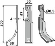 Blade, left model (BEN-43L) image