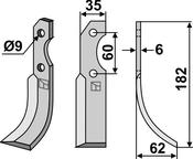 Blade, right model (BRU-26R) image