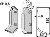Blade, right model (BRU-30R) image