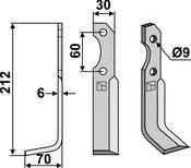Blade, left model (BRU-45L) image