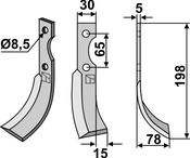 Blade, right model (EUR-06R) image