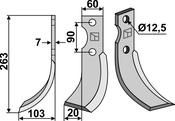 Blade, left model (FER-02L) image