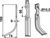 Blade, left model (FER-25L) image
