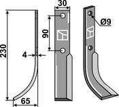 Blade, left model (HON-10L) image