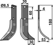 Blade, right model (HON-13R) image