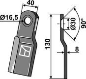 Overlapping chopping blade (IND-65B) image