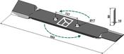 Mover-blade 585mm – left (IND-80A) image