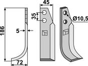 Blade, left model (NID-05L) image