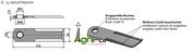 Straw chopper flail blade (634-CLA-13) image