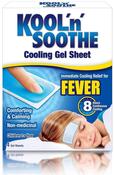 Kool'n'Soothe Fever For Children 1+ Years 4 Gel Sheets