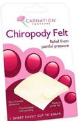 Chiropody Felt 1 sheet Cut to Shape