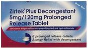 Decongestant 6 prolonged release tablets image