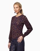 Monari - Allover Leopard Print T-Shirt image