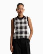 Barbour - Amaya Check Knitted Vest image