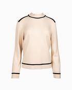 Faber Woman - Contrast Trim Sweater image