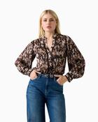 Guess - Animal Print Chiffon Blouse image