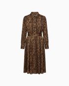 Lola Casademunt - Long Sleeve Belted Dress