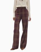 Lola Casademunt - Long Straight Checked Trousers image