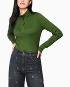 Marc Cain - Long-Sleeved Shirt with Stand-Up Collar image
