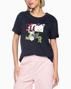 Marc Cain - T-Shirt with Print and Sequins image