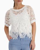 Monari - Jumper with Lace Pattern image