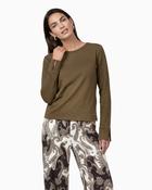 Monari - Long Sleeve Shirt with Rhinestone Details