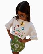 Never Fully Dressed - Life Is Tough Embroidered T-Shirt image