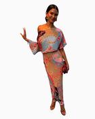 Never Fully Dressed - Tilly Paisley Print Dress image