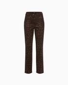 Olsen - Mona Slim Animal Print Trousers image