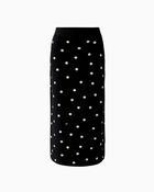 Oui - Dot Midi Skirt image