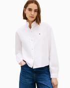 Tommy Hilfiger - Oxford Crop Ruffle Shirt image