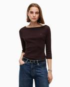 Tommy Hilfiger - Cody Boat Neck 3/4 Sleeve Tee image