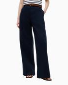 Tommy Hilfiger - Logo Embroidery Wide Leg Chinos image
