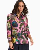 Vilagallo - Pink Floral Blouse image