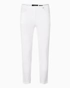 Robell - Bella Slim Fit with Pockets White