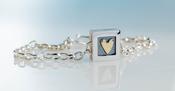 Heart of Gold Bracelet – Single Heart