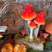 Autumn Mushroom Decoration