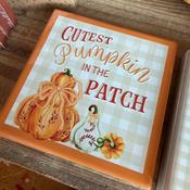 Cutest Pumpkin in the Patch - Ceramic Coaster image