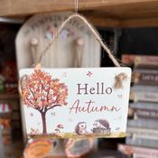 Hello Autumn - Hanging Autumn Decoration