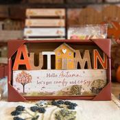 Hello Autumn Wooden Decoration