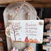 Leaves are Falling, Autumn is Calling - Hanging Autumn Decoration image
