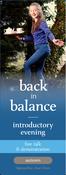 Back In Balance