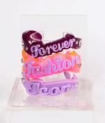 Funky Bling "Forever Fashion Icon" Cuff image