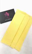 Children's Yellow Cotton Face Covering