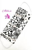 Ladies Cotton Moroccan Mosaic Print Face Covering